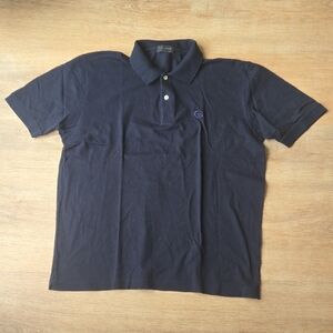 NWOT Sergio Tacchini Navy Blue Polo Shirt Sz XXL